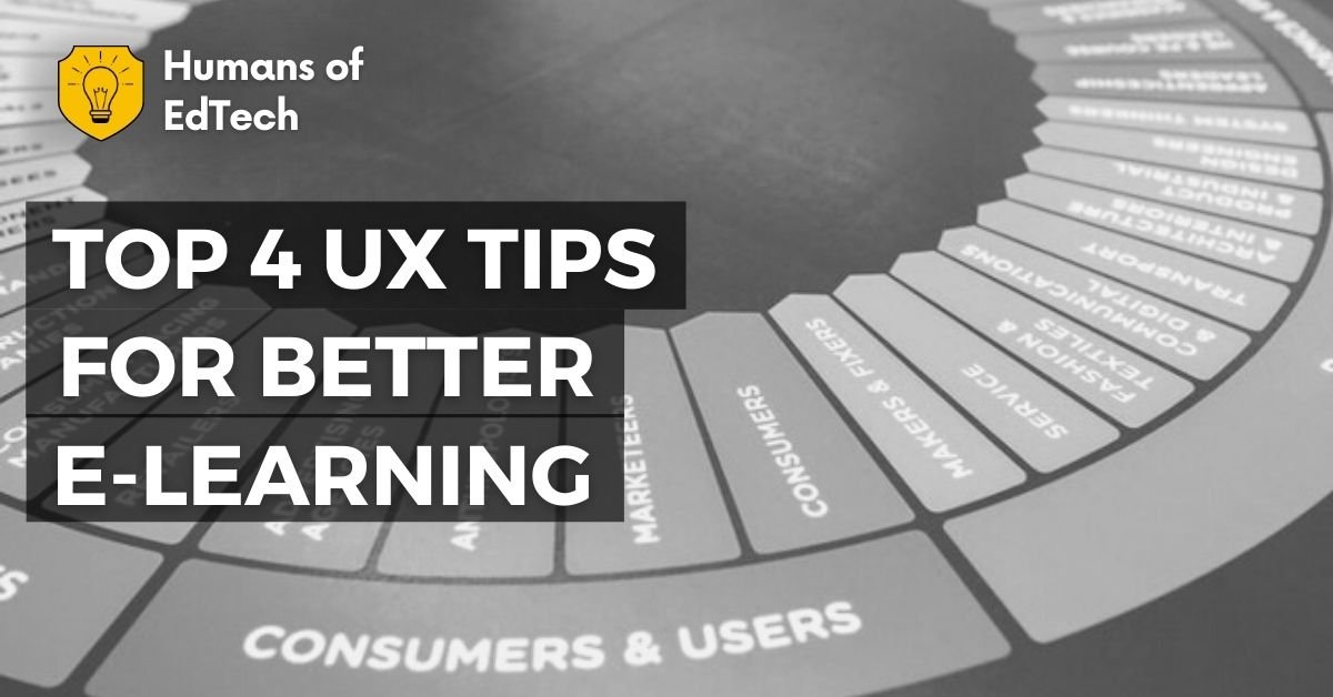 Top 4 UX tips for better e-learning.