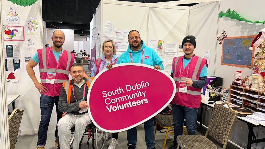 Supportive volunteers