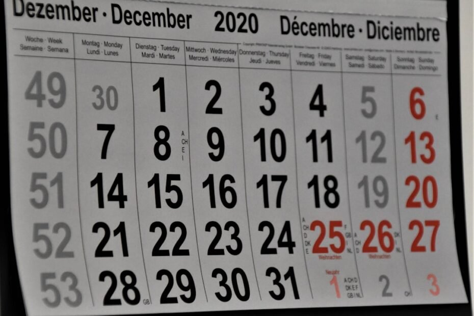 Photo Sales Enablement Calendar