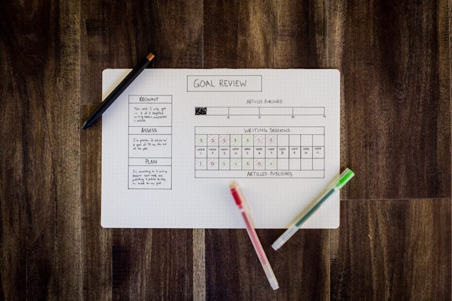Photo project schedule